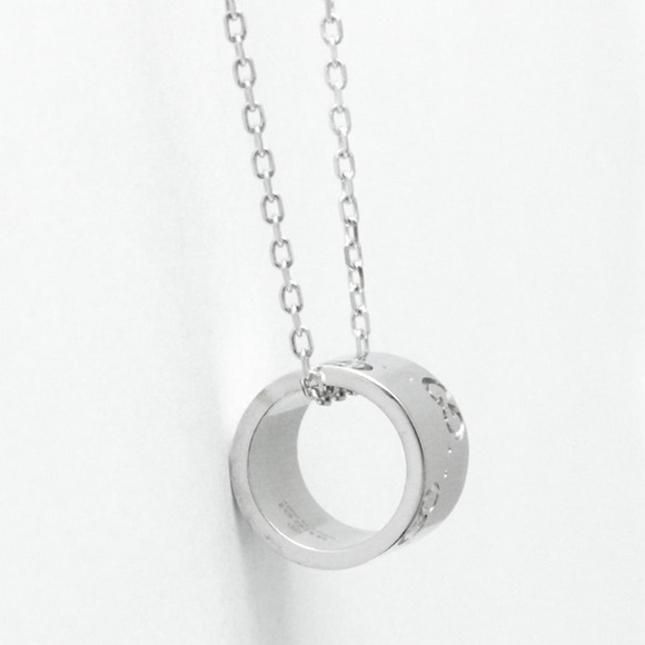 18K Icon Twirl Pendant Necklace - Picture 2 of 3